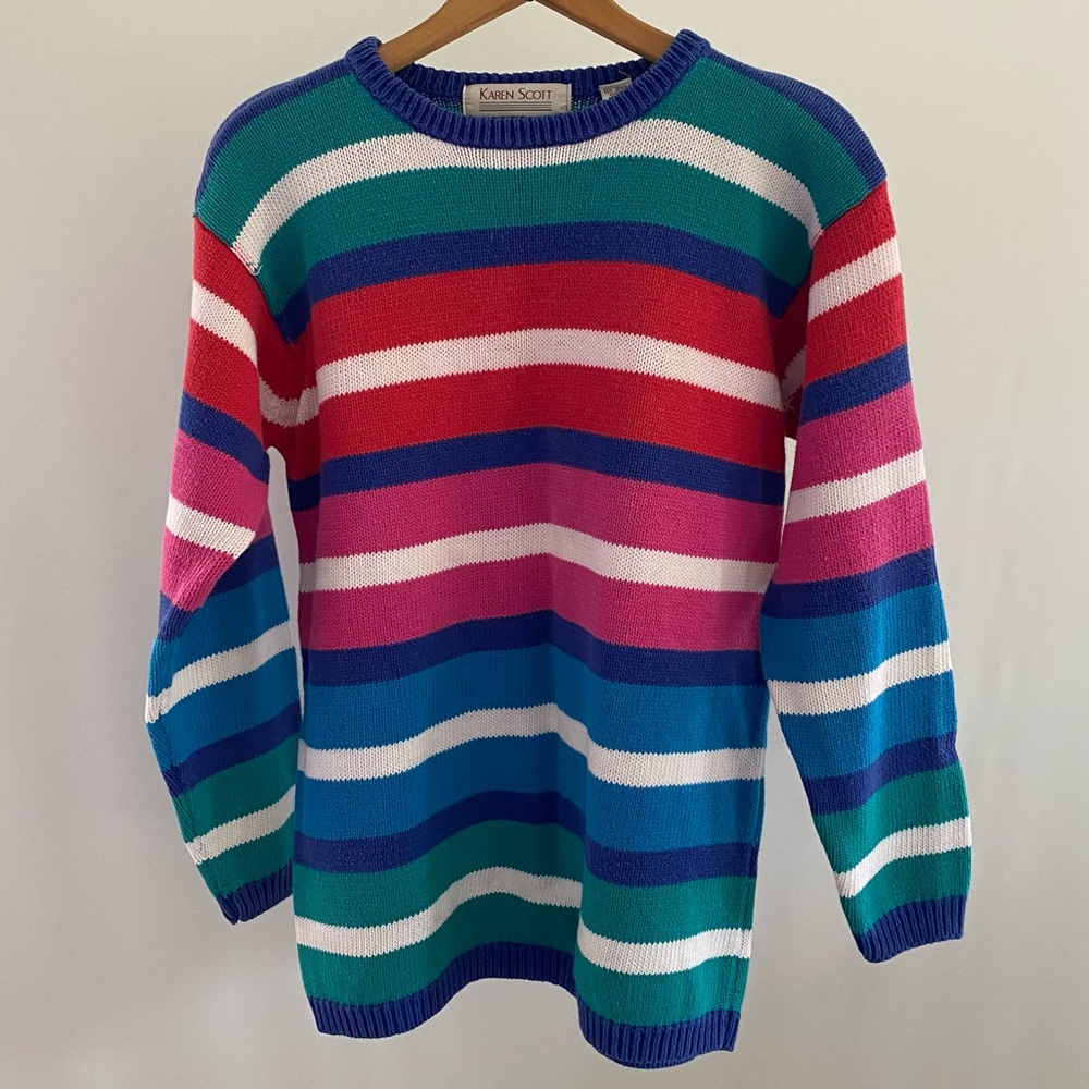 vintage Karen Scott sweater